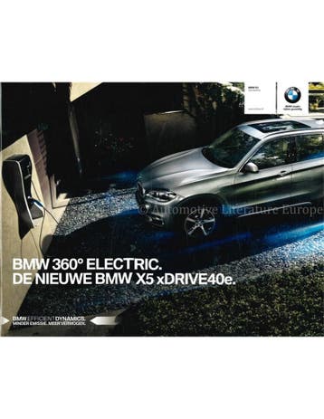 2015 BMW X5 EDRIVE BROCHURE NEDERLANDS, Nieuw, BMW, Author