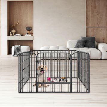 Puppyren rechthoekig - grijs, Dieren en Toebehoren, Verzenden, Nieuw