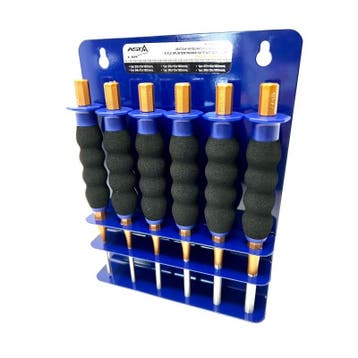 Drijverset - 6 Delig - Doorslagpennen - Drevel Set - Pons Se, Ophalen of Verzenden, Nieuw