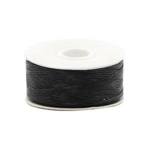 Beadalon Nymo wire 0.3mm Black 1 rol van 59 meter, Ophalen of Verzenden, Nieuw, Kraal