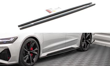 Zijskirts V.2 Audi RS6 / RS7 C8 Maxton Glanzend Zwart, Ophalen of Verzenden, Nieuw