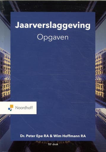 Jaarverslaggeving opgaven, 9789001079000, Boeken, Verzenden, Zo goed als nieuw, HBO