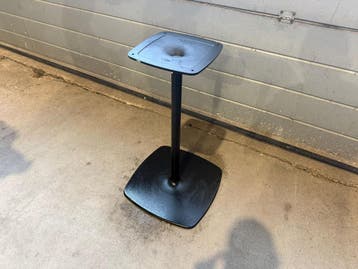 Tafelonderstel staal zwart | Pedrali | 90 cm hoog, Ophalen, Gebruikt, Tafelaankleding
