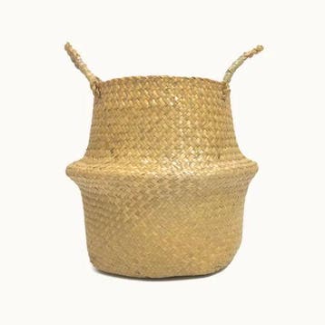 Opvouwbare Zeegras Opbergmand met Hangfunctie, Verzenden, Nieuw