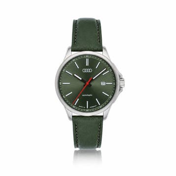 Audi automatisch horloge (zilver/grijsgroen), Ophalen of Verzenden, Nieuw