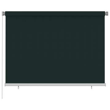 vidaXL Rolgordijn voor buiten 205(B)x140(H) cm HDPE, Verzenden, Nieuw, Groen