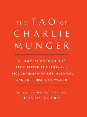 9781501153341 The Tao of Charlie Munger David Clark, Verzenden, Nieuw, David Clark