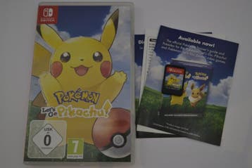 Pokemon Let’s Go Pikachu! (SWITCH EUR), Verzenden, Zo goed als nieuw