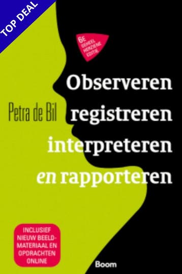 Observeren, registreren, rapporteren en, 9789024443369, Boeken, Studieboeken en Cursussen, Verzenden, Zo goed als nieuw, HBO