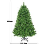 2dekans | Coast Kunstkerstboom Groen – 112 x 180 cm – 586, Ophalen of Verzenden, Zo goed als nieuw