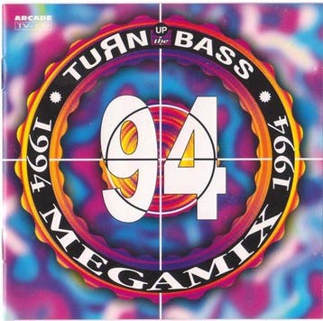 cd - Various - Turn Up The Bass Megamix 1994, Cd's en Dvd's, Verzenden, Zo goed als nieuw