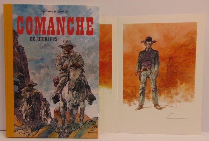 Comanche - De sheriffs - luxe HC met linnen rug - 1 Album -, Boeken, Stripboeken
