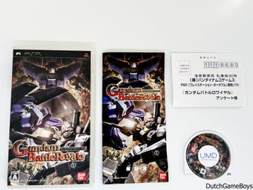PSP - Gundam - Battle Royale + Reg. Card - Japan, Spelcomputers en Games, Verzenden, Gebruikt