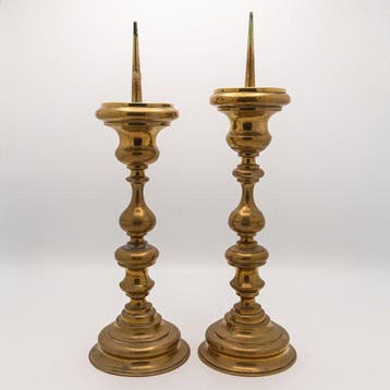 Kerkkandelaren 19e-eeuw - Messing - 1850-1900