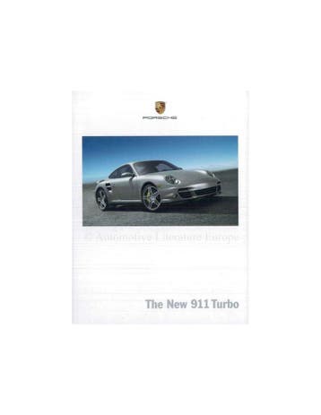 2006 PORSCHE 911 TURBO BROCHURE ENGELS (USA), Boeken, Nieuw, Porsche, Author