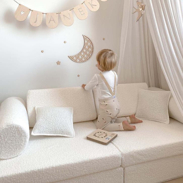 Comfort Montessori speelbank – Knuffelzachte teddystof, V., Kinderen en Baby's, Kinderkamer | Inrichting en Decoratie, Nieuw, Ophalen of Verzenden