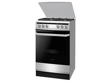 Inventum VFG5020GRVS - Gasfornuis - 4 kookzones 62 liter, Verzenden, Zo goed als nieuw