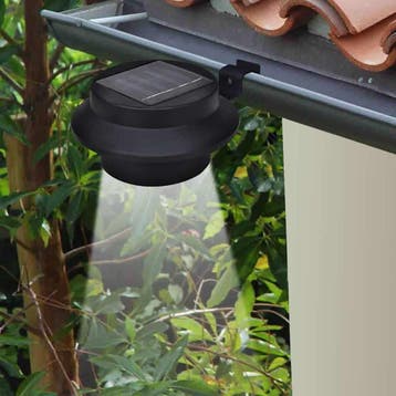vidaXL Solar buitenlampset 6 stuks zwart, Verzenden, Nieuw, Kunststof, Zonne-energie