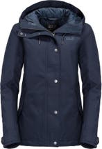 Jack Wolfskin - Maat S - Mora Outdoorjas Dames - Blauw, Verzenden, Nieuw