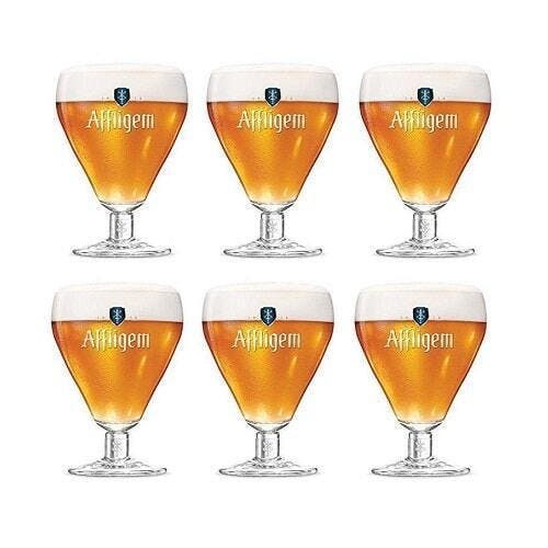 Affligem bierglazen - 30cl - 6 stuks, Verzamelen, Biermerken