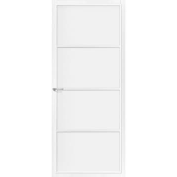Cando binnendeur SHEFFIELD 83x211,5 (wit, Zonder glas), 80 tot 100 cm, Binnendeur, Nieuw, Ophalen of Verzenden