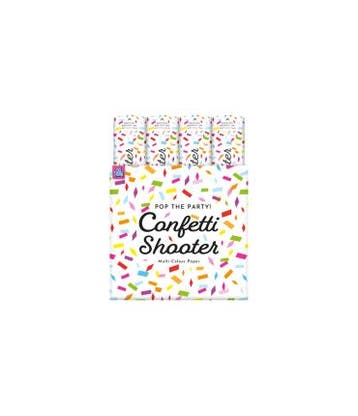 Confetti Shooter multicolour 40cm, Verzenden, Nieuw, Feestartikel