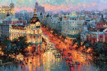 Iconica - Bustling Capital Life - Unique 1/1 XXL (100 x 150
