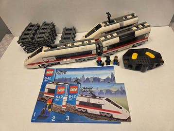 Lego Set - 7897 - City - LEGO Passenger Train 7897, Nieuw