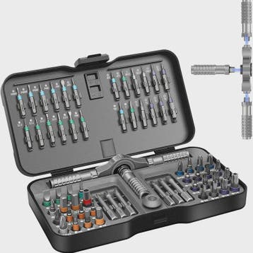 66-in-1 Precisie Magnetische Ratelschroevendraaierset met T-, Verzenden, Nieuw