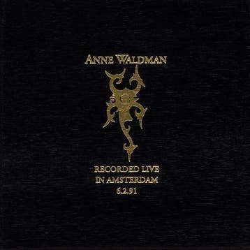 cd box - Anne Waldman - Recorded Live In Amsterdam 6.2.91, Verzenden, Zo goed als nieuw