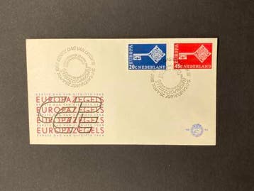 FDC 1968 Europa [N.V.P.H. nr. E90], Ophalen of Verzenden, Gestempeld