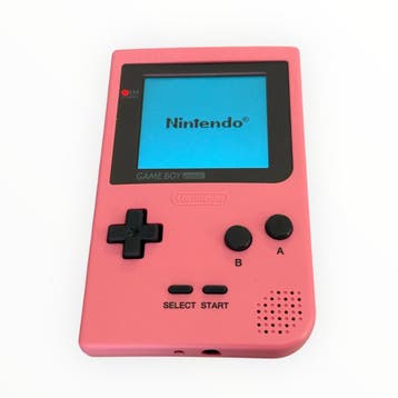 Gameboy pocket pink met IPS scherm, Spelcomputers en Games, Spelcomputers | Nintendo Game Boy, Verzenden, Nieuw