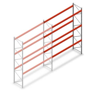 Deels gebruikte AR T2 palletstelling 5500x3600x1100 mm