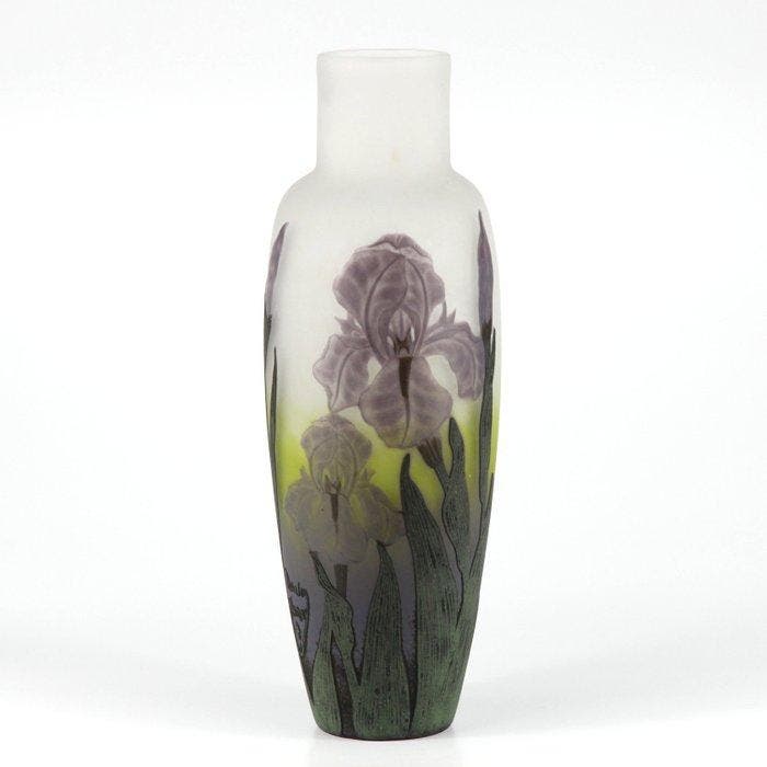 Daum Frères, Daum Nancy - Vaas - Glas, Antiek en Kunst, Antiek | Glas en Kristal