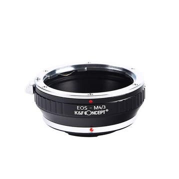 K&amp;F Adapter Micro 4/3 Camera naar Canon EF Lens, Ophalen of Verzenden, Nieuw
