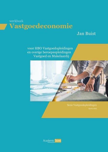 Vastgoed Economie Werkboek 9789083067421, Verzenden, Zo goed als nieuw