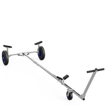 Opvouwbare handtrailer voor rubberboten, Ophalen of Verzenden, Nieuw