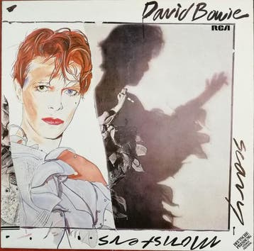 David Bowie - Scary Monsters, Ophalen of Verzenden, Gebruikt