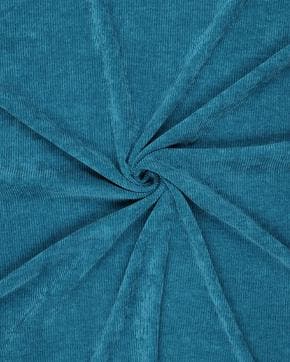 Polyester Corduroy Washed Stretch Blauw, Nieuw, Blauw