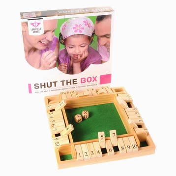 Shut the Box houten dobbelspel voor van €22,99 voor €19,94, Ophalen of Verzenden, Nieuw