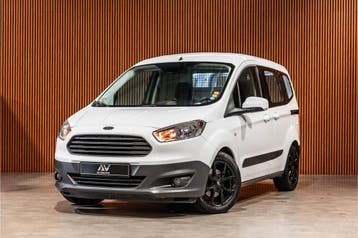 Ford Transit Courier 1.0 100 PK | Marge | BTW & BPM Vrij | L, Stof, Gebruikt, Zwart, Overige brandstoffen