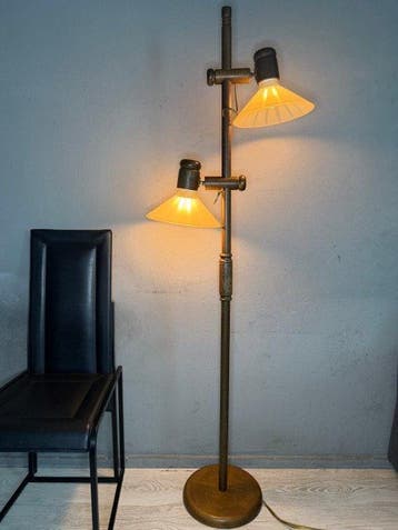Steinhauer - Staande lamp - Eik - Scandinavische vloerlamp