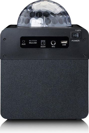 Lenco BTC-055BK - Bluetooth Speaker Draadloos - Karaokeset -, Verzenden, Zo goed als nieuw