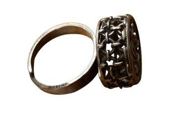 Zonder minimumprijs - Pentti Sarpaneva - Ring Zilver -, Nieuw