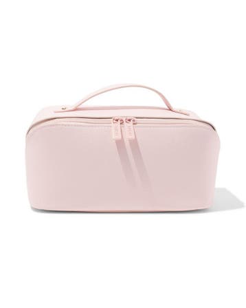 HEMA Toilettas met diagonale rits 24x12x12cm roze, Verzenden, Nieuw