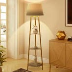 Moderne Driepoot LED Vloerlamp – Staande Lamp met Planken, Verzenden, Nieuw, 150 tot 200 cm