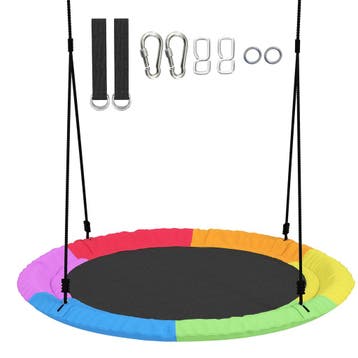 Nestschommel In Hoogte Verstelbaar, Hangschommel Ø 120 Cm To, Kinderen en Baby's, Verzenden, Nieuw
