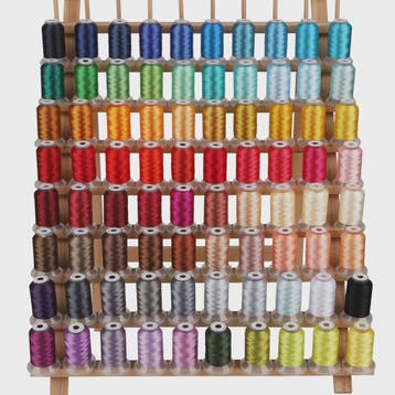 80 Kleuren Premium Polyester Borduurzijde Set - 500M Spoelen, Verzenden, Nieuw