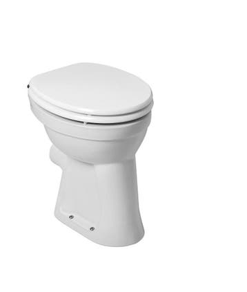 Toiletpot Wiesbaden Staand verhoogd +6 PK Wit, Ophalen of Verzenden, Nieuw, Overige typen