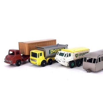 Matchbox 1:64 - Modelauto (4) - Vintage 60´s / 70´s Matchbox, Nieuw